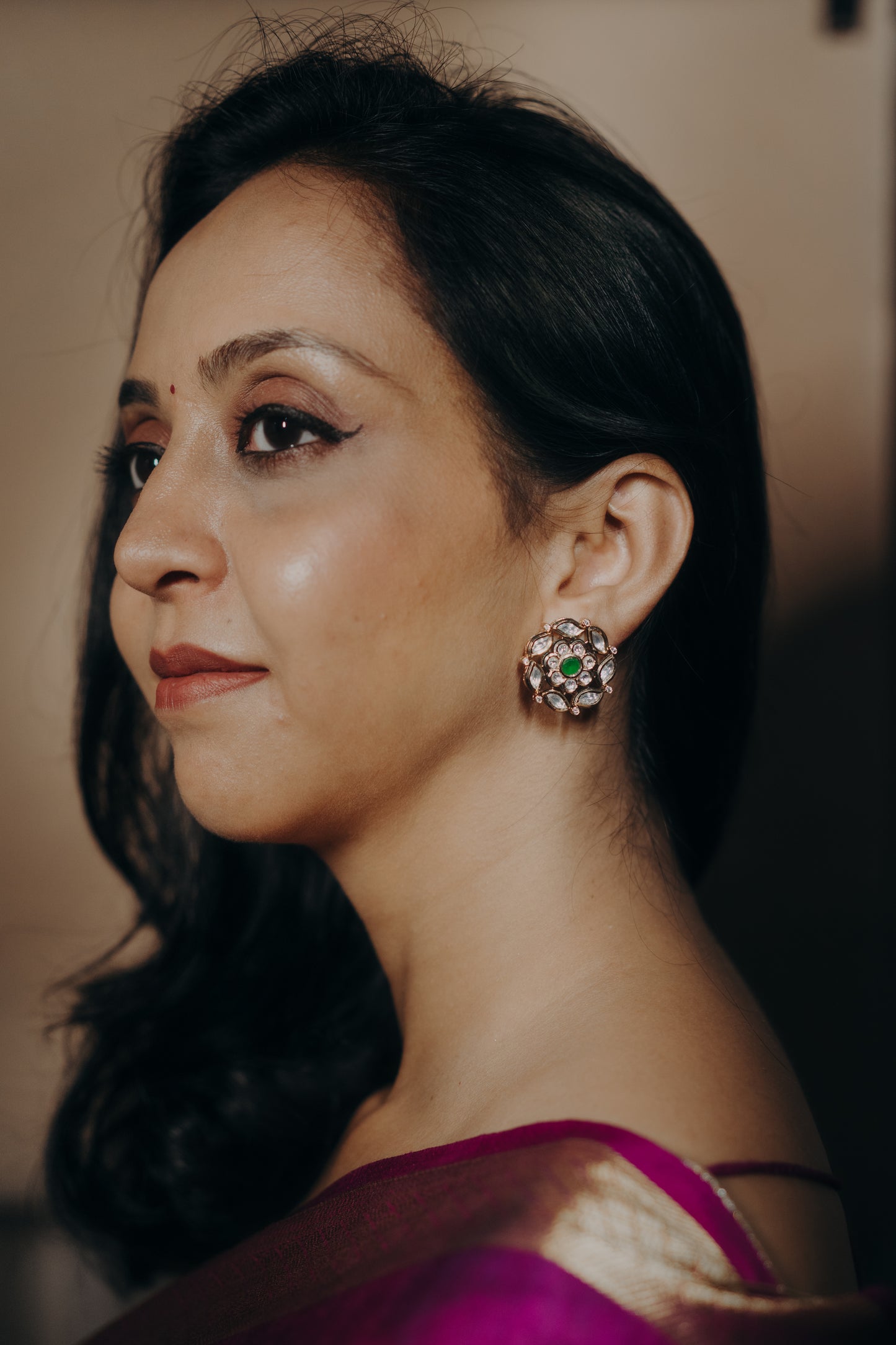 Zarin Petal Studs