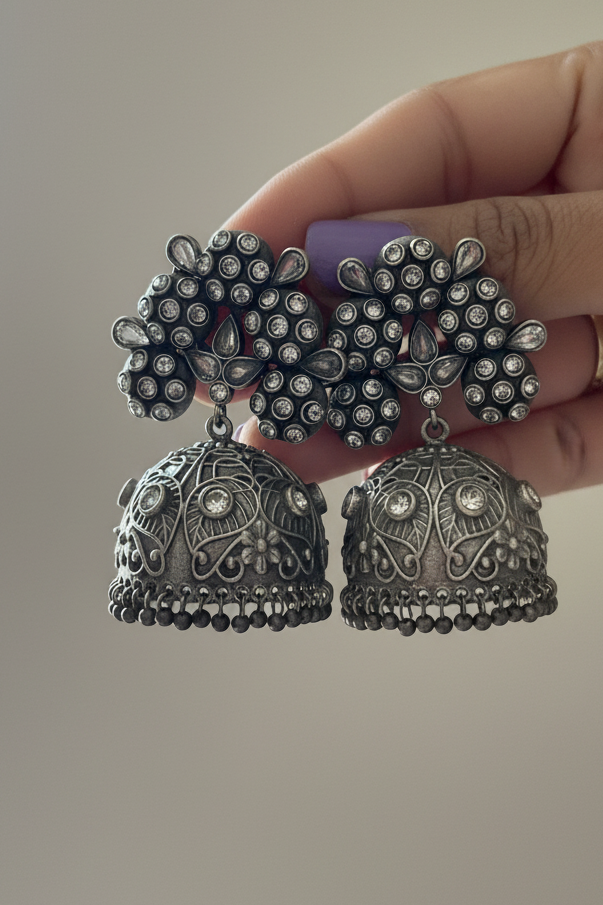 Tarini antique Jhumkas