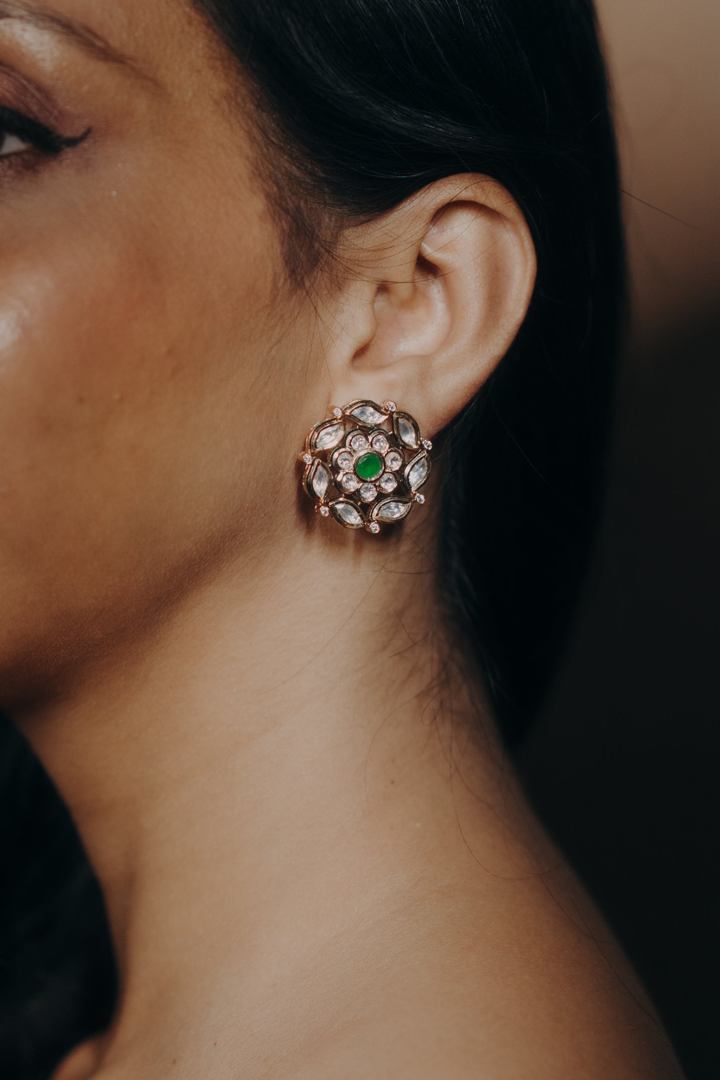 Zarin Petal Studs