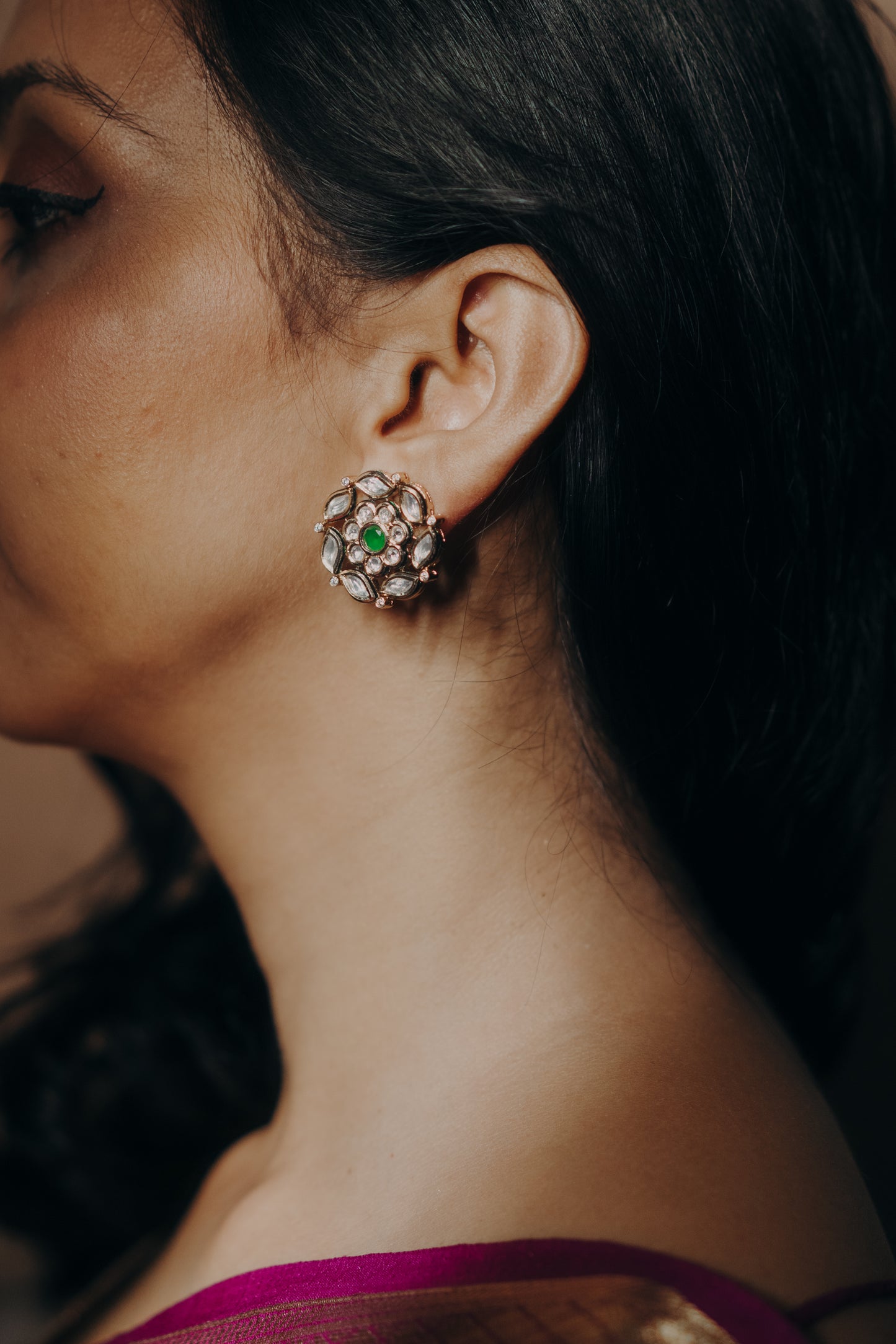 Zarin Petal Studs