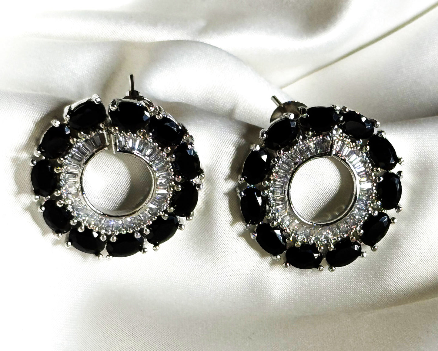 Onyx Sparkle rings