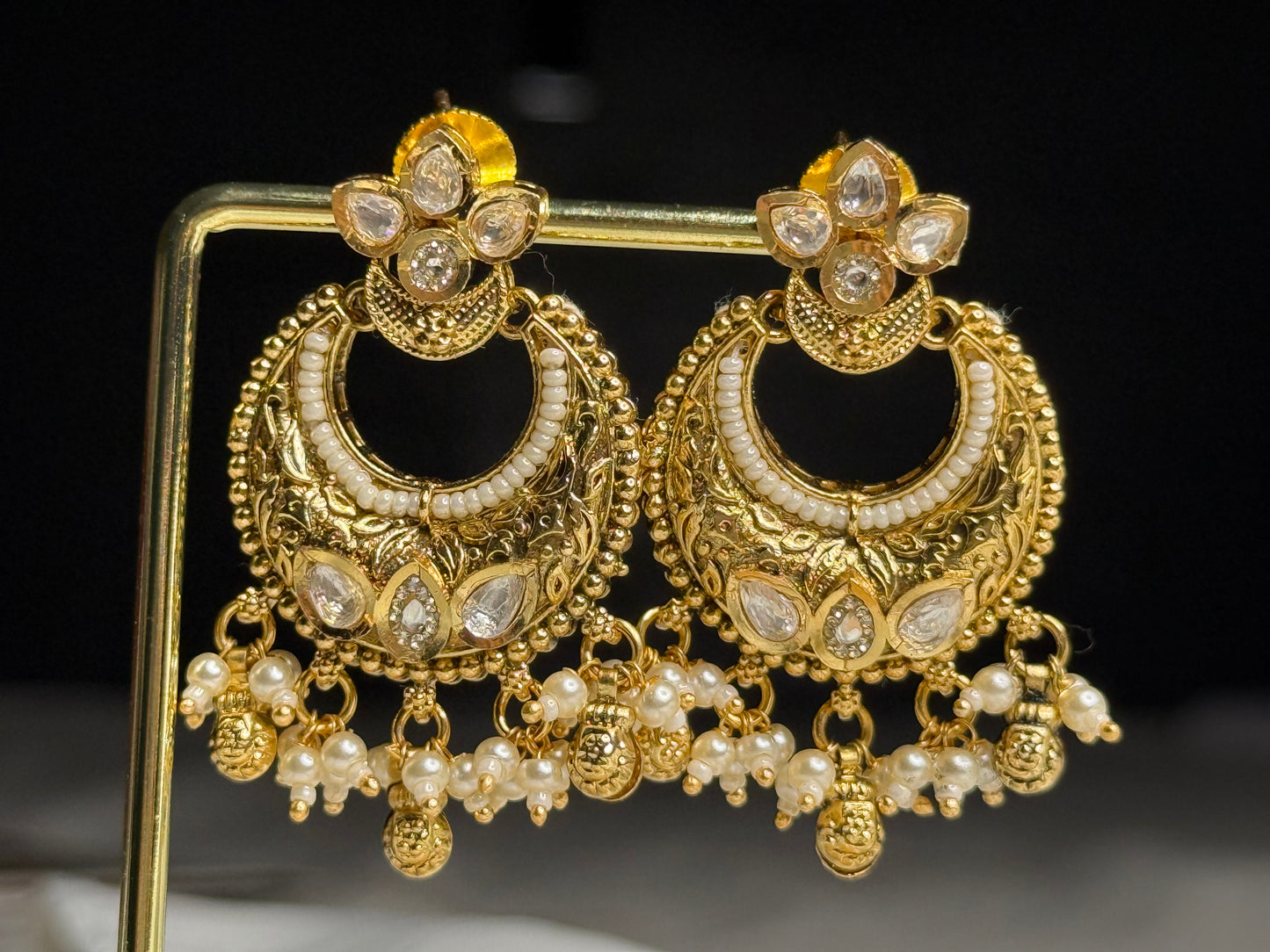 Meher Chandbali earrings