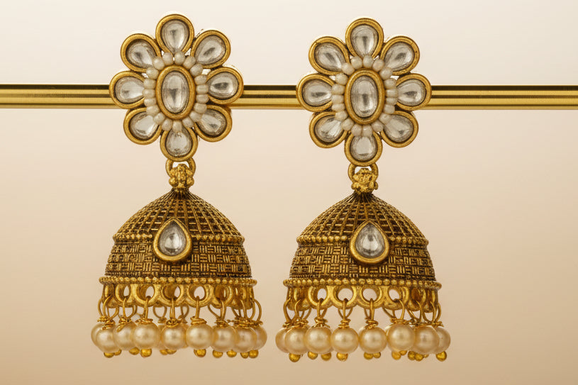 Meher jhumkis