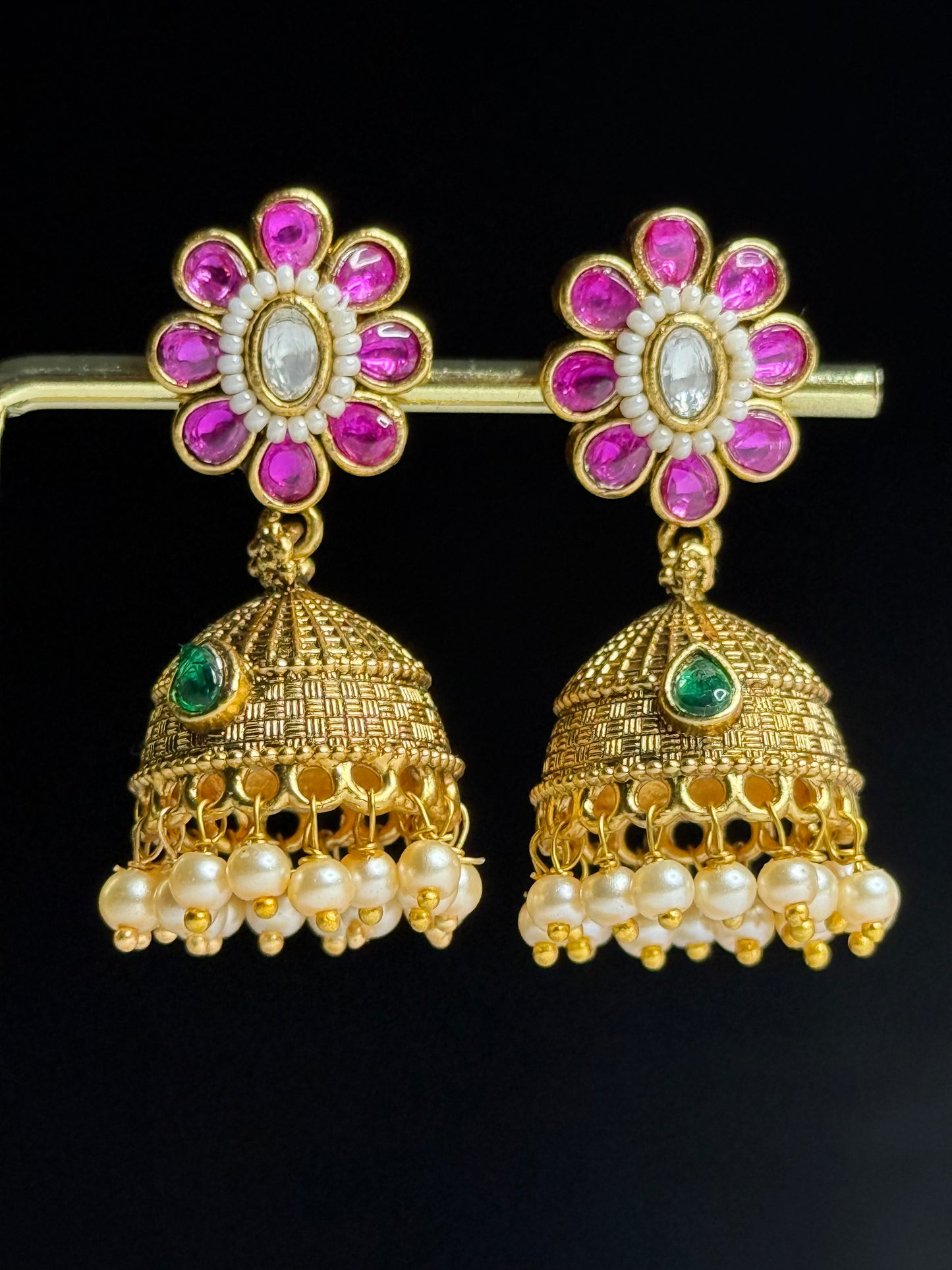 Meher jhumkis