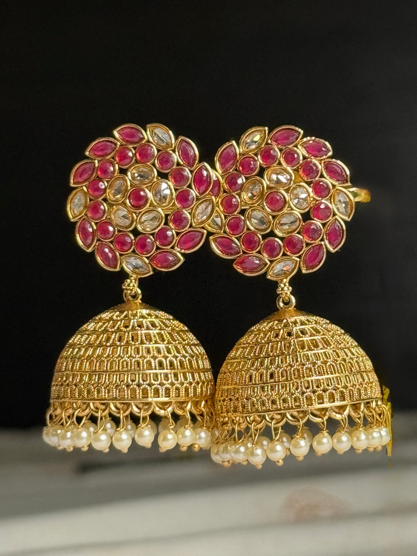 Meera Mandal jhumkas