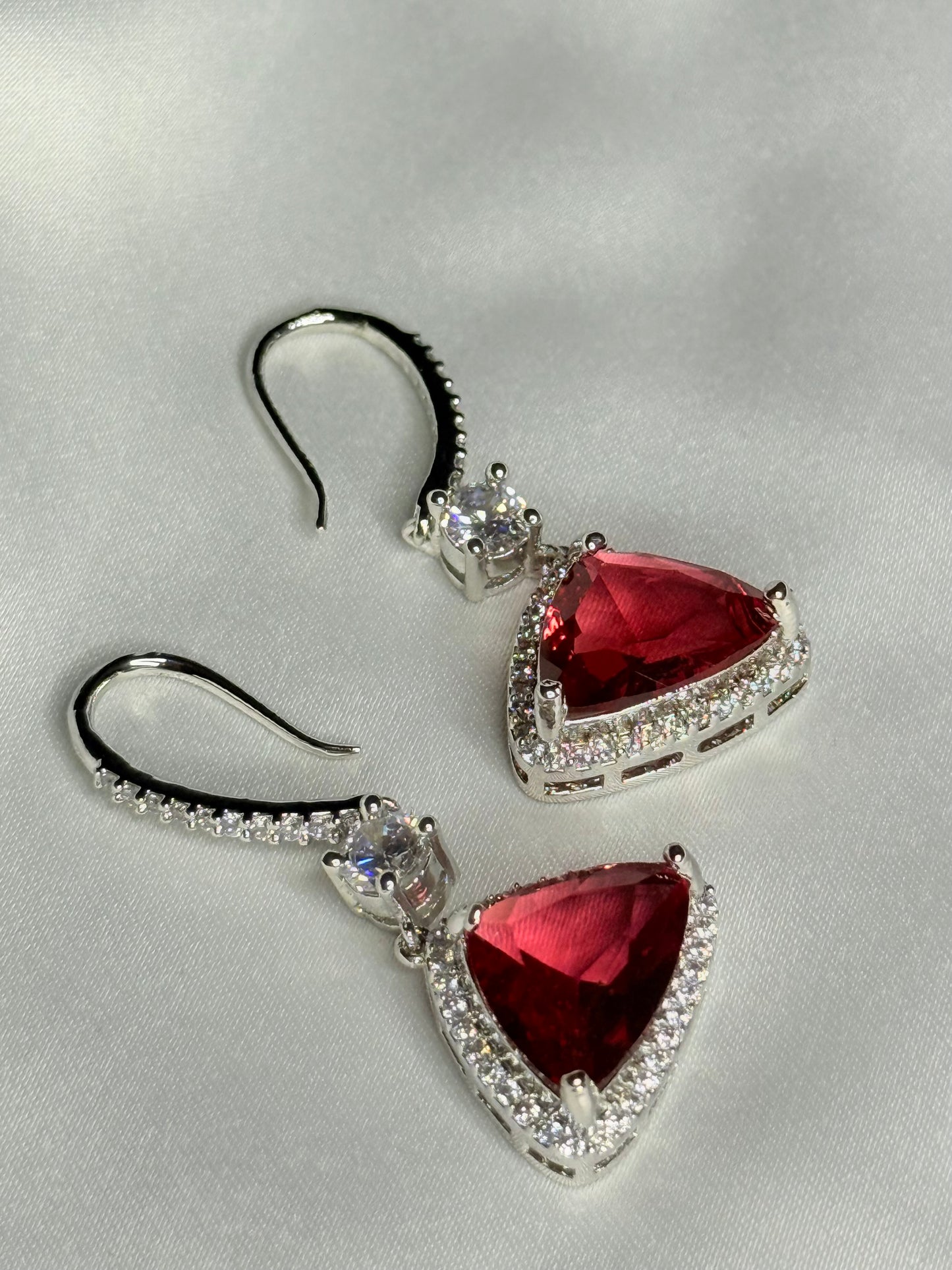 Midnight spark drop Earrings