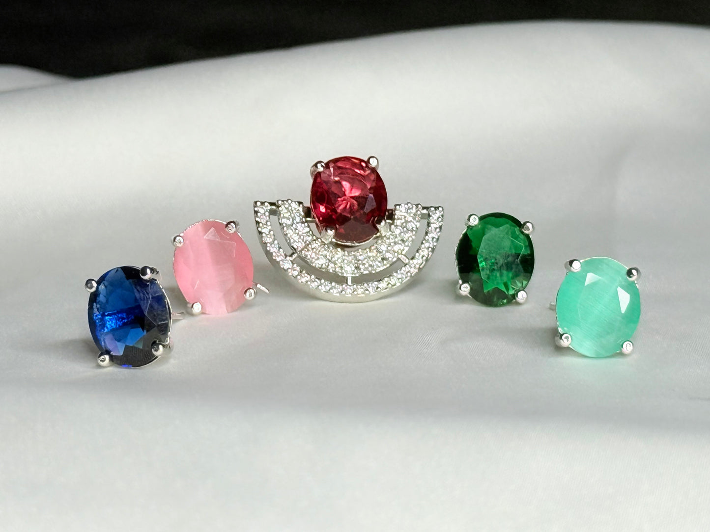 Rangana Earrings ( 5 in 1 Earring)