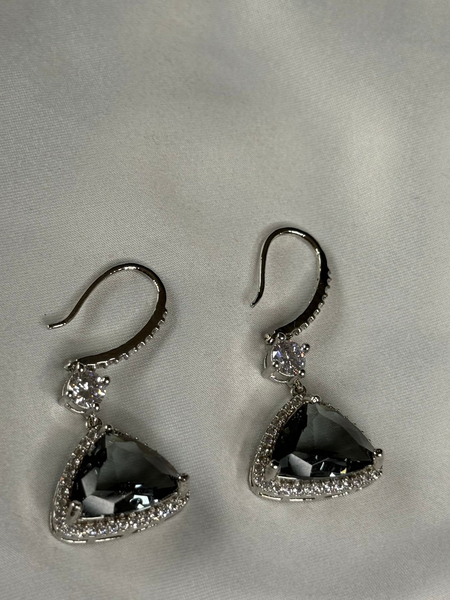 Midnight spark drop Earrings