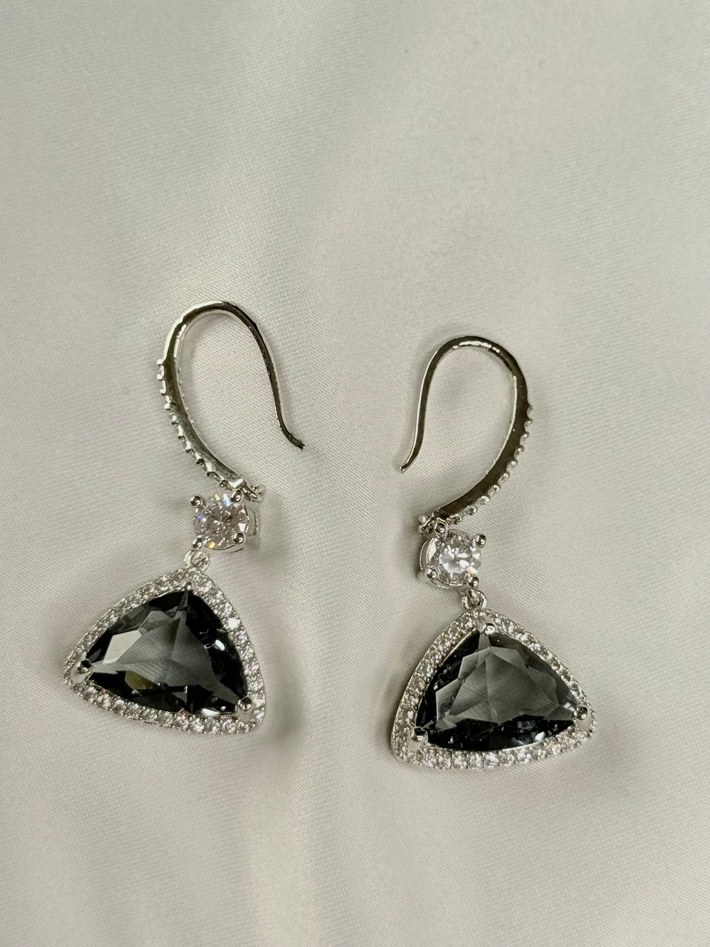 Midnight spark drop Earrings