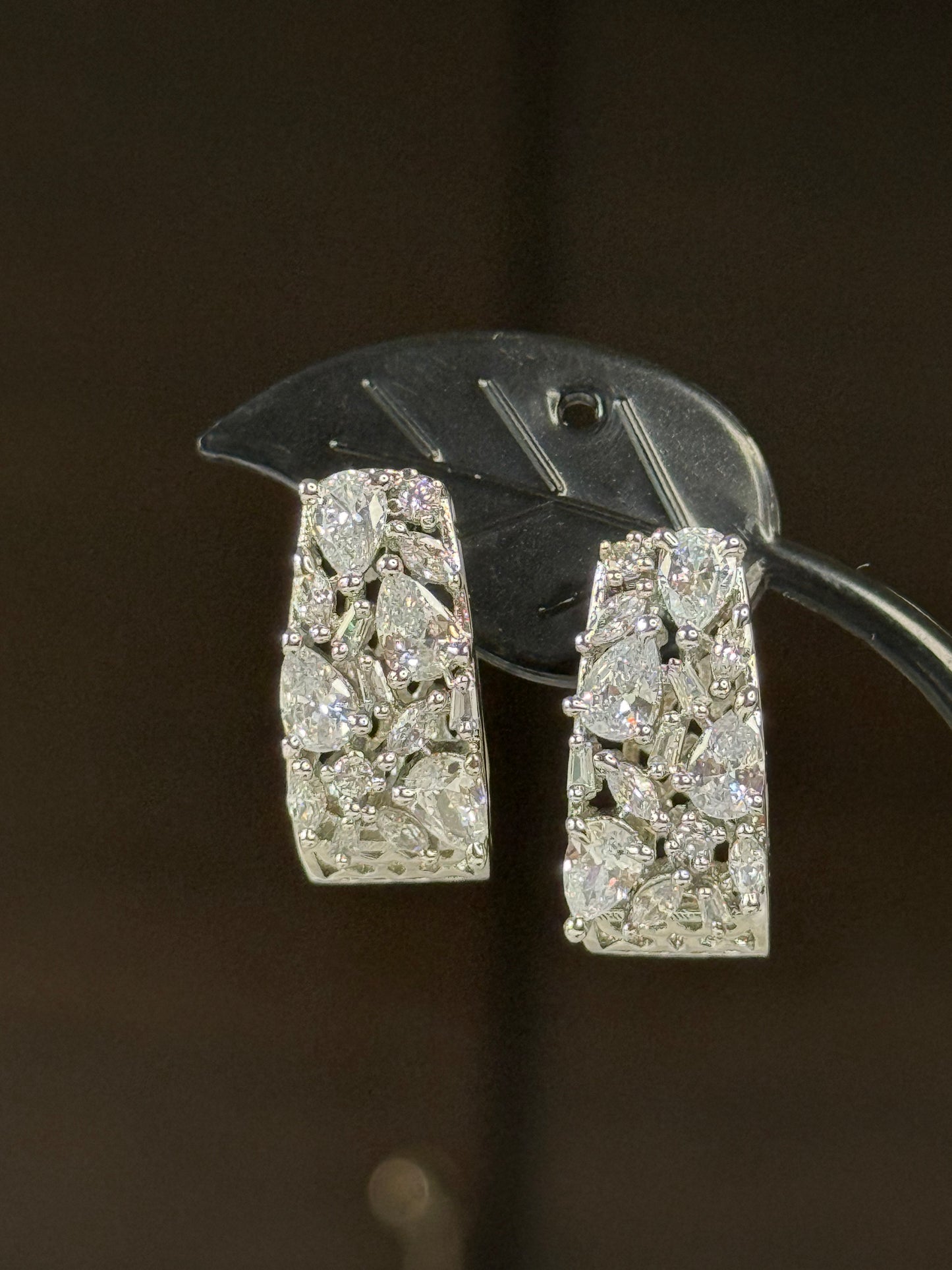 Crystal Lattice Earrings