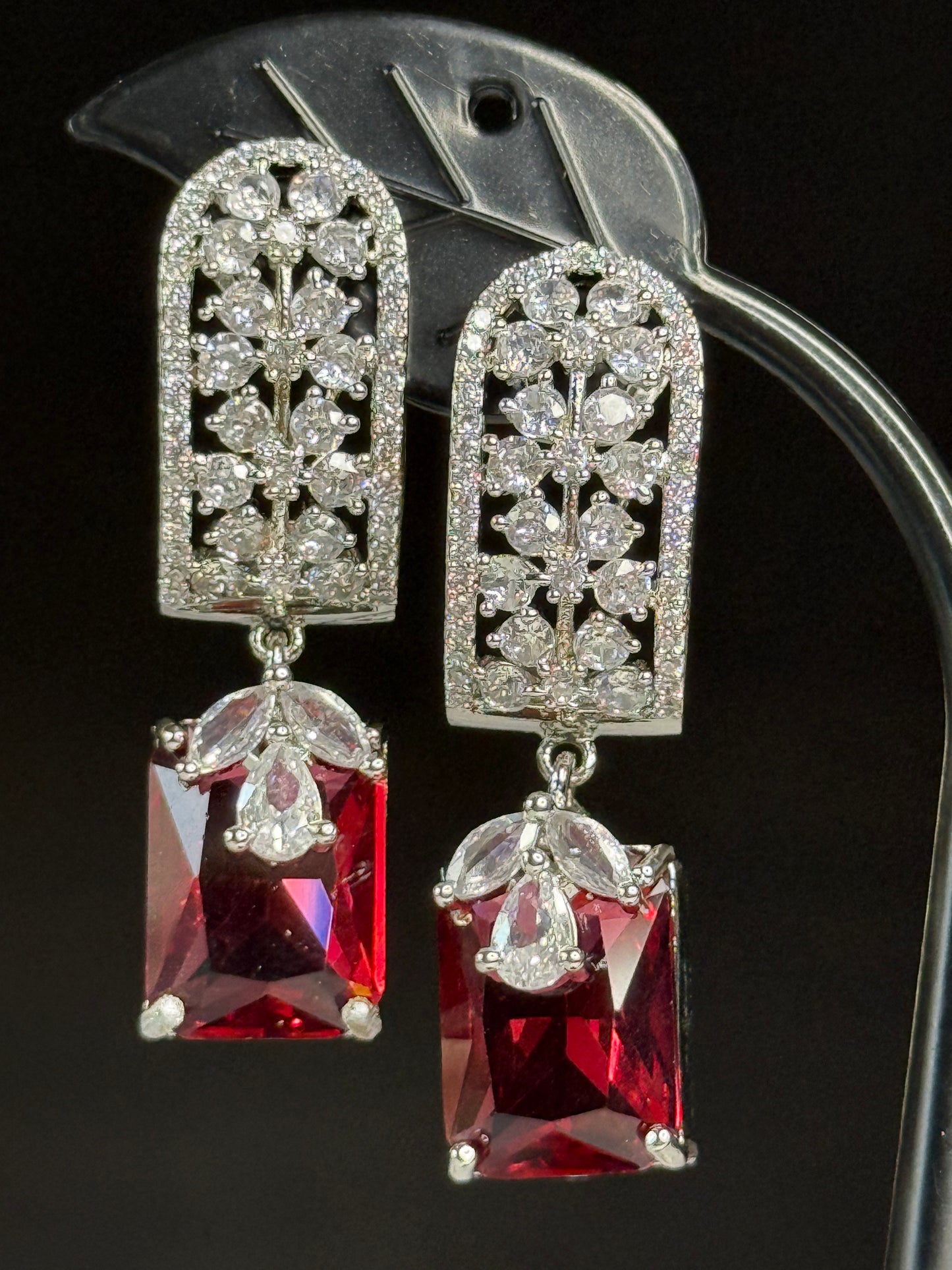 Rajnita Rubies Earrings