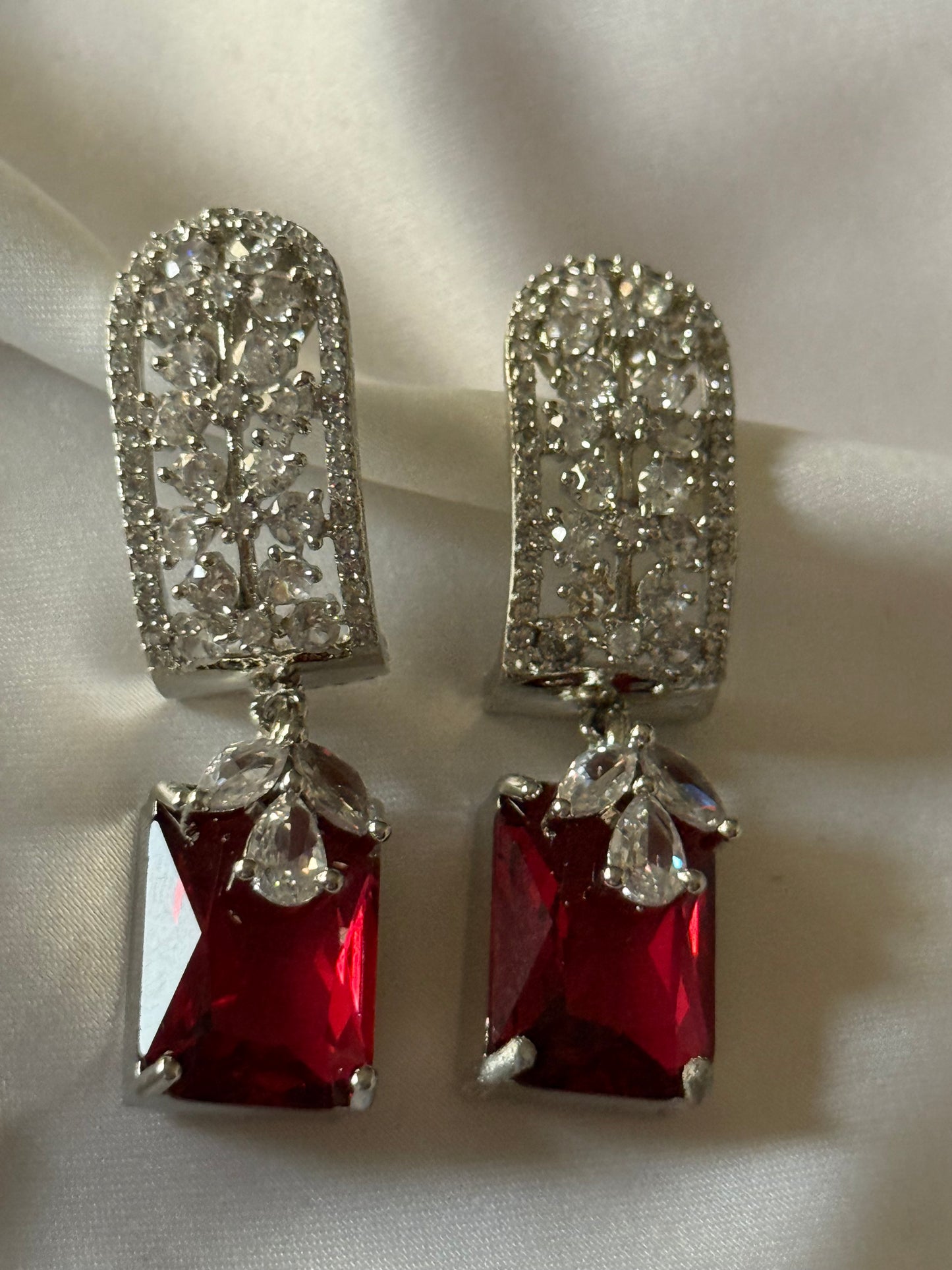 Rajnita Rubies Earrings