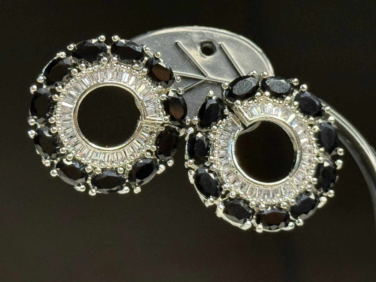 Onyx Sparkle rings