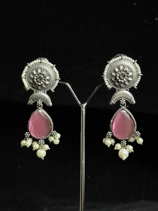 Gulabi Noor Earrings