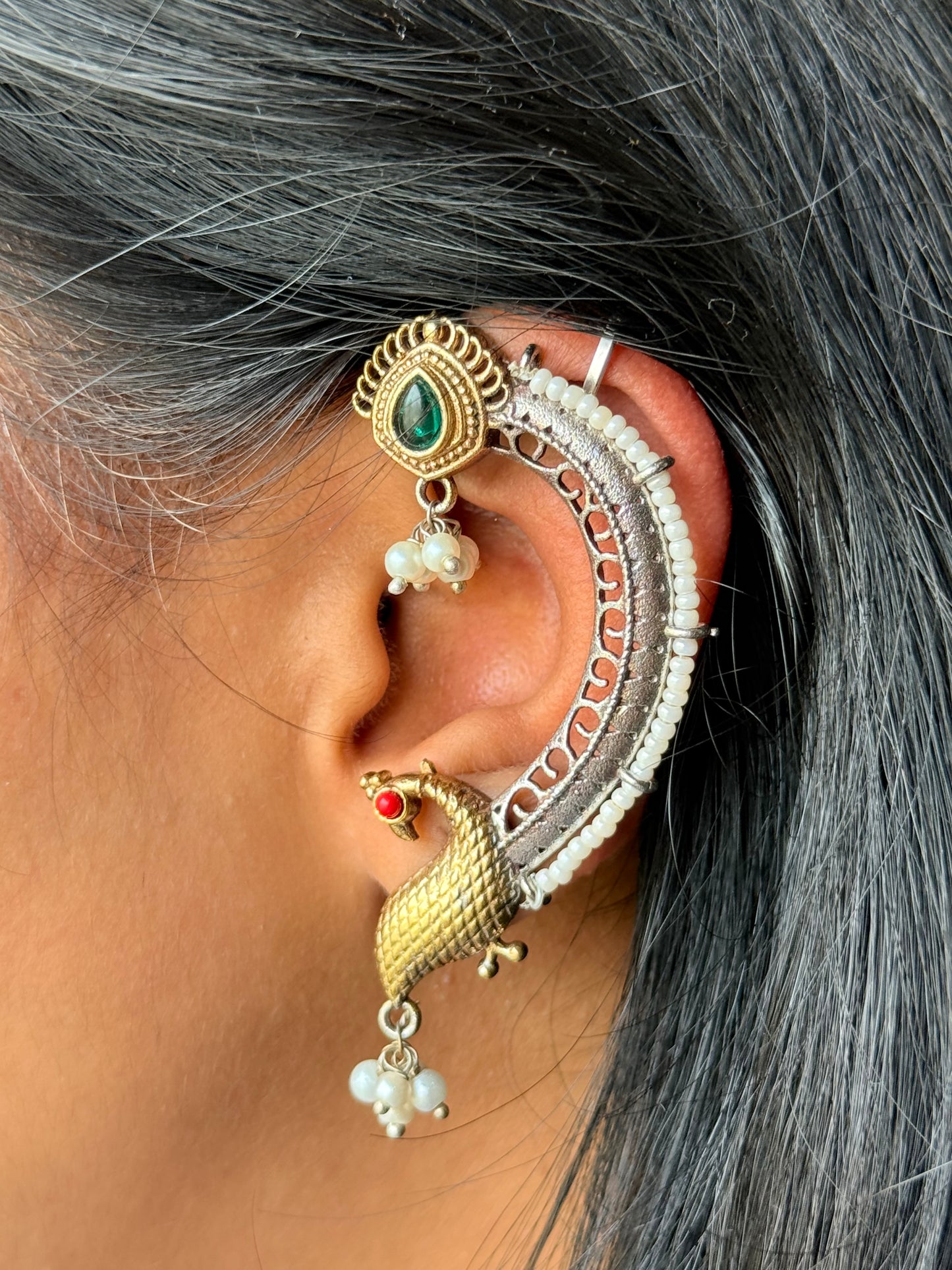 Mayuri Kaan phool ( ear cuffs )