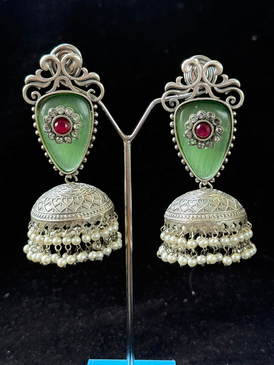 Amber Noor Jhumkas