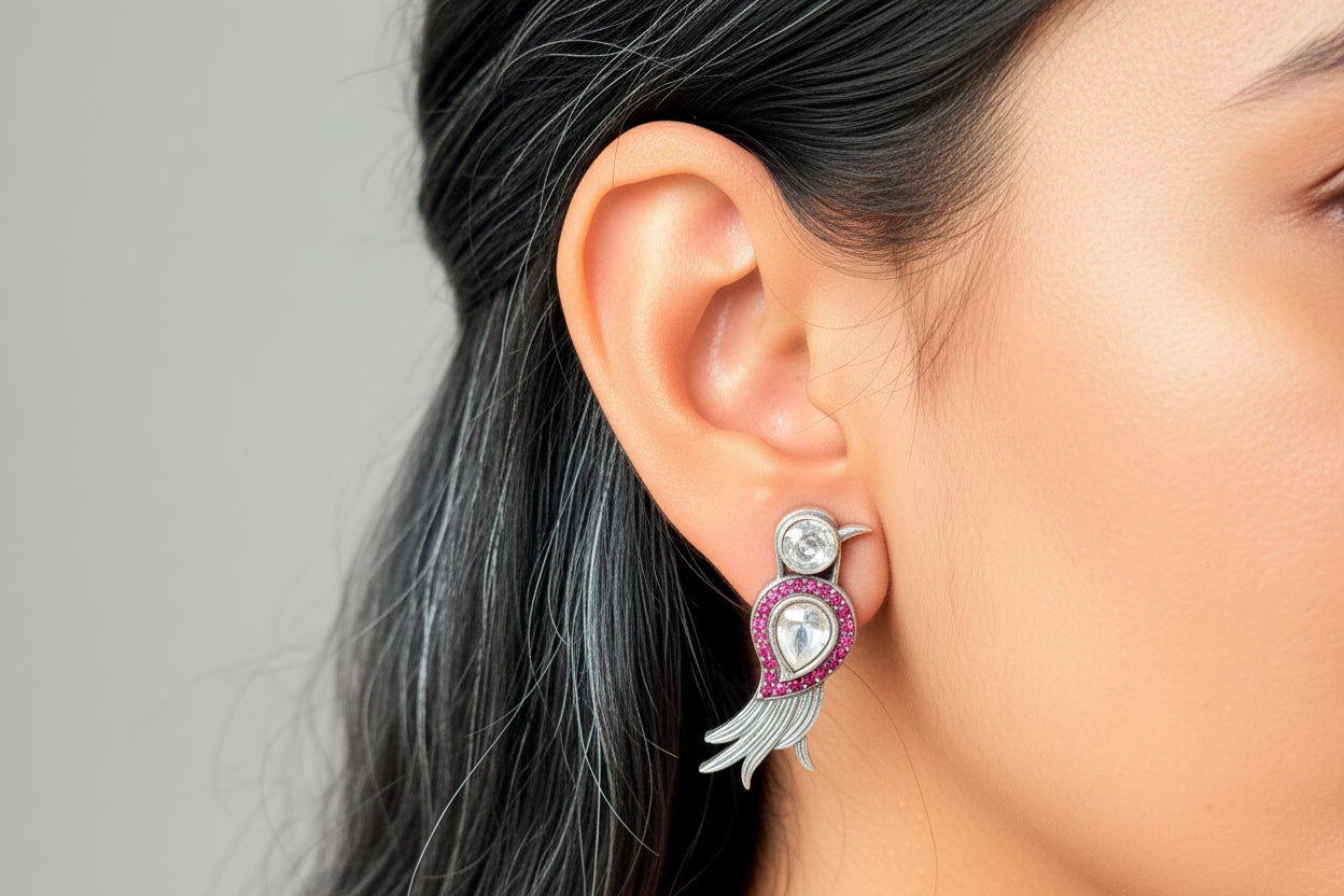 Jewel Beak Earrings
