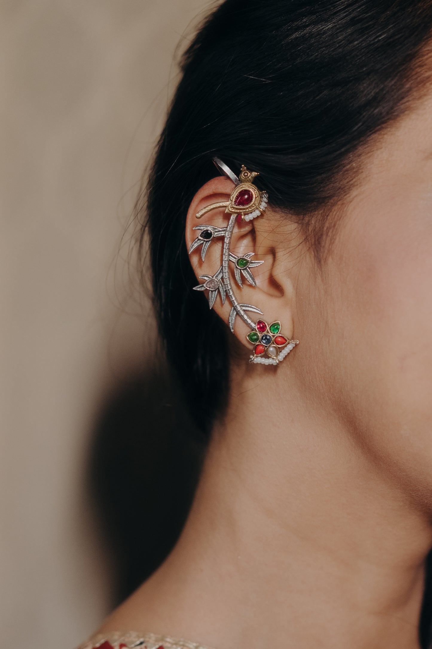 Panchi kaan Phool ( ear cuffs )