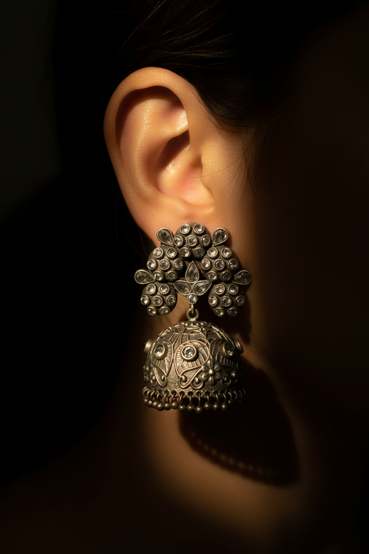 Tarini antique  Jhumkas