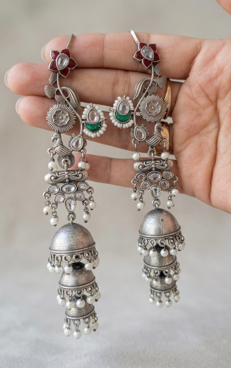 Aarohi Heritage Jhumka Earrings