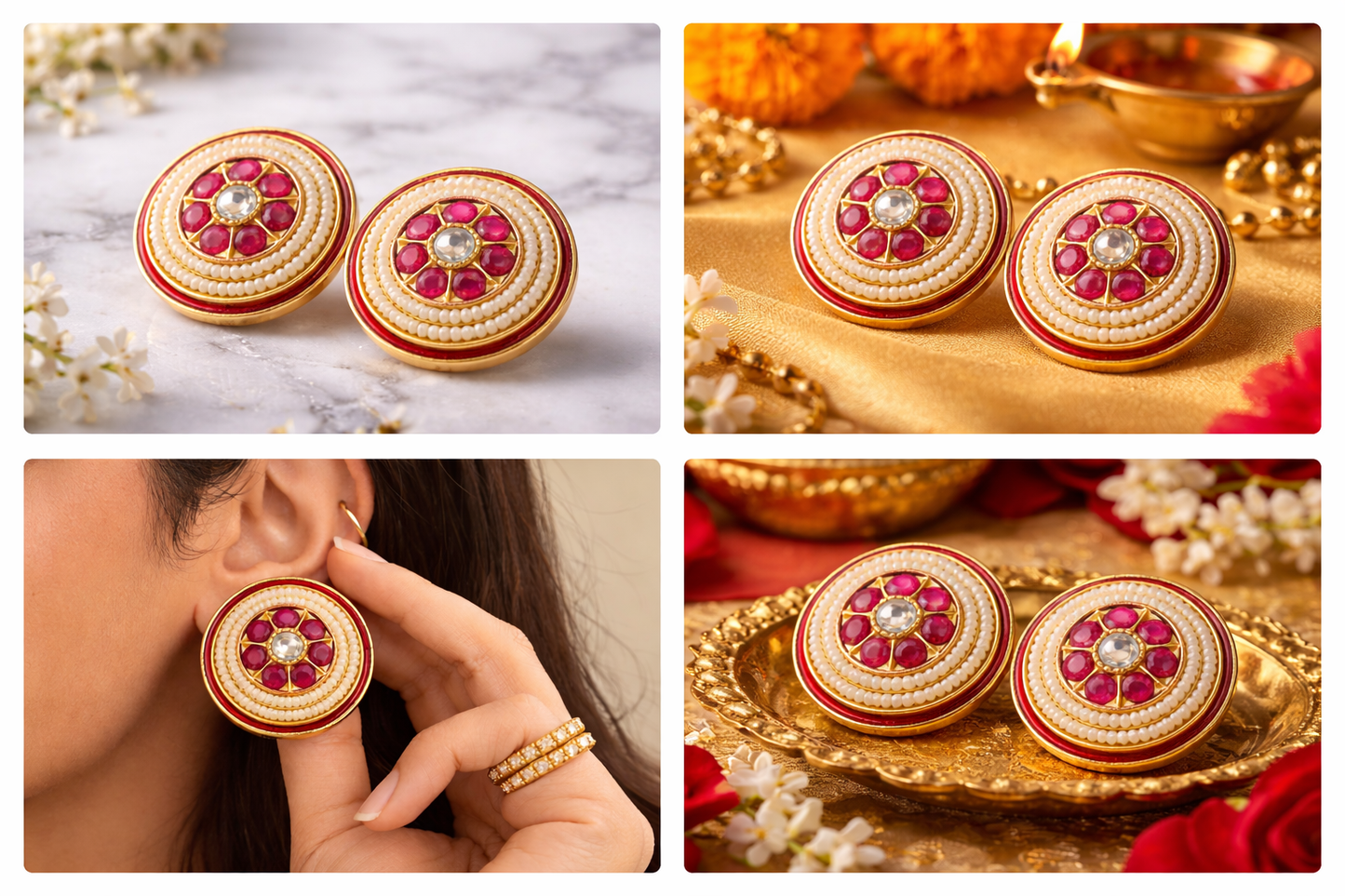 Roop Chakra Studs