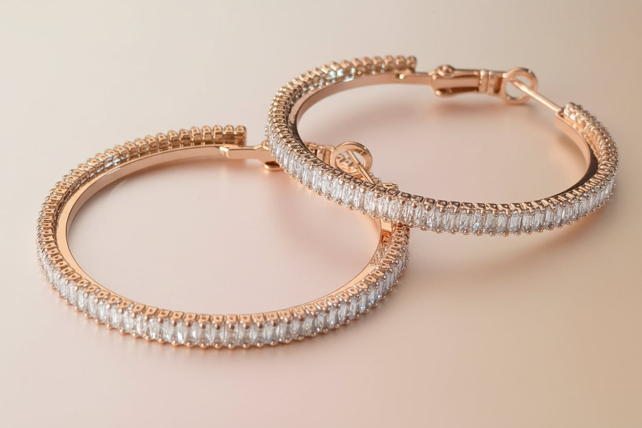 Luna Pavé Hoops