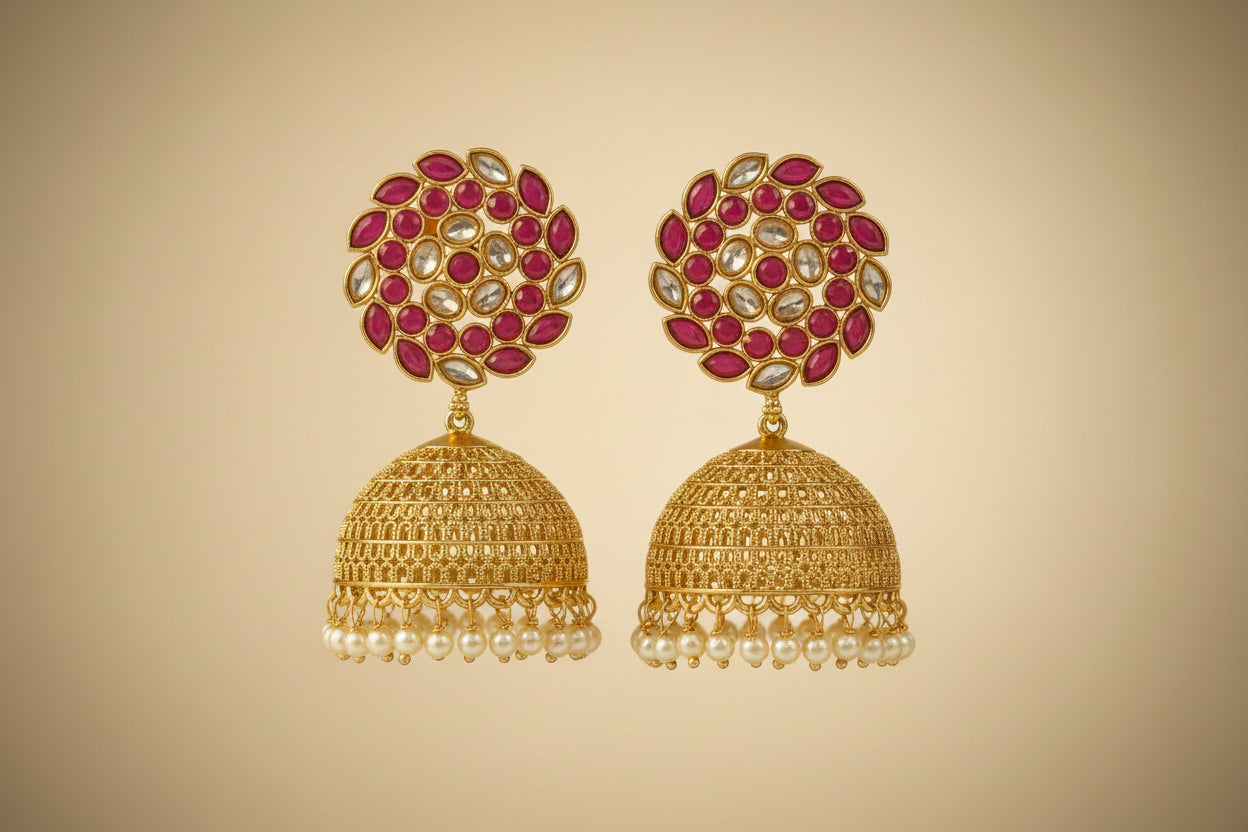 Meera mandal Jhumkas