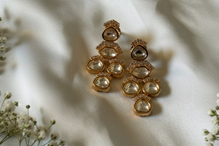 Aabha Royal Drop Earrings