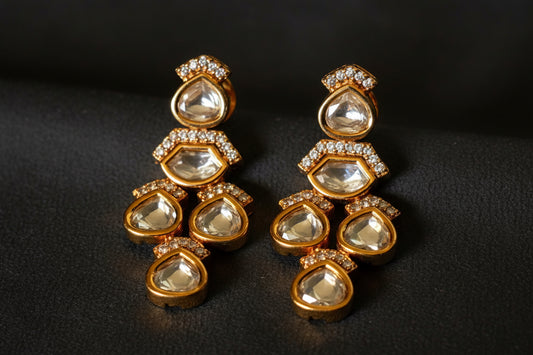 Aabha Royal Drop Earrings