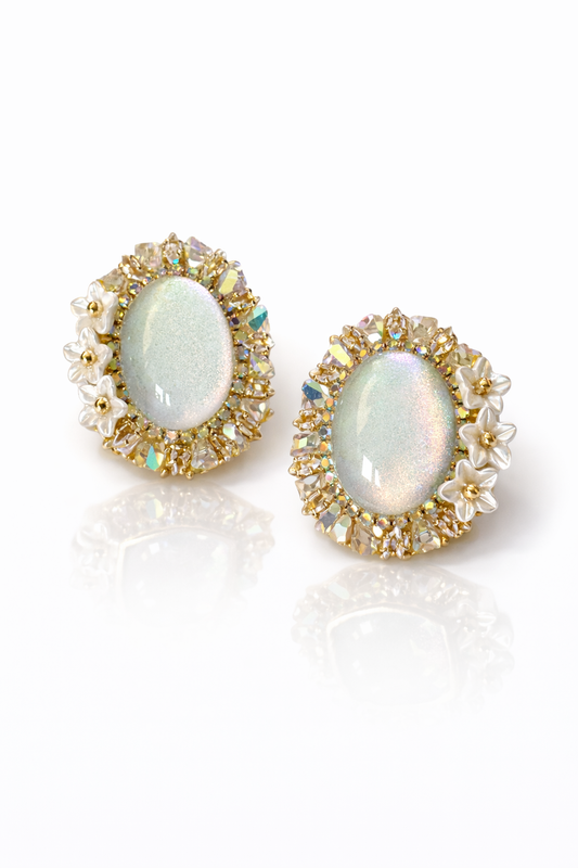 Ishira Aura Stud Earrings