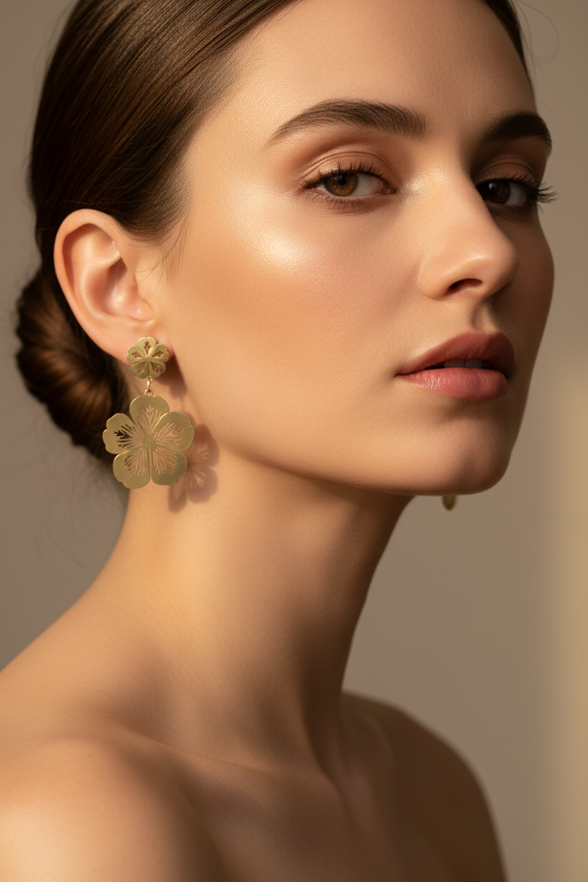 Sunlit Blossom Earrings 🌸✨