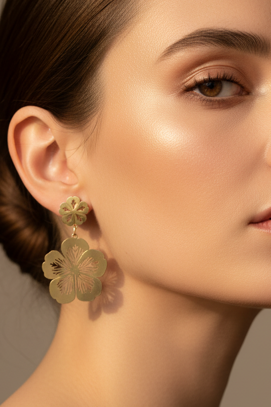 Sunlit Blossom Earrings 🌸✨