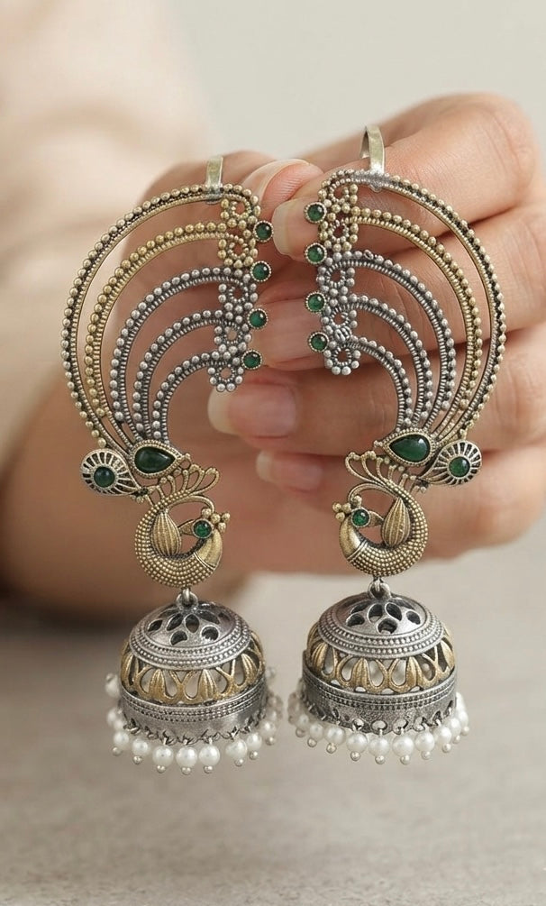 Aarika Ear Cuff Jhumkas ✨