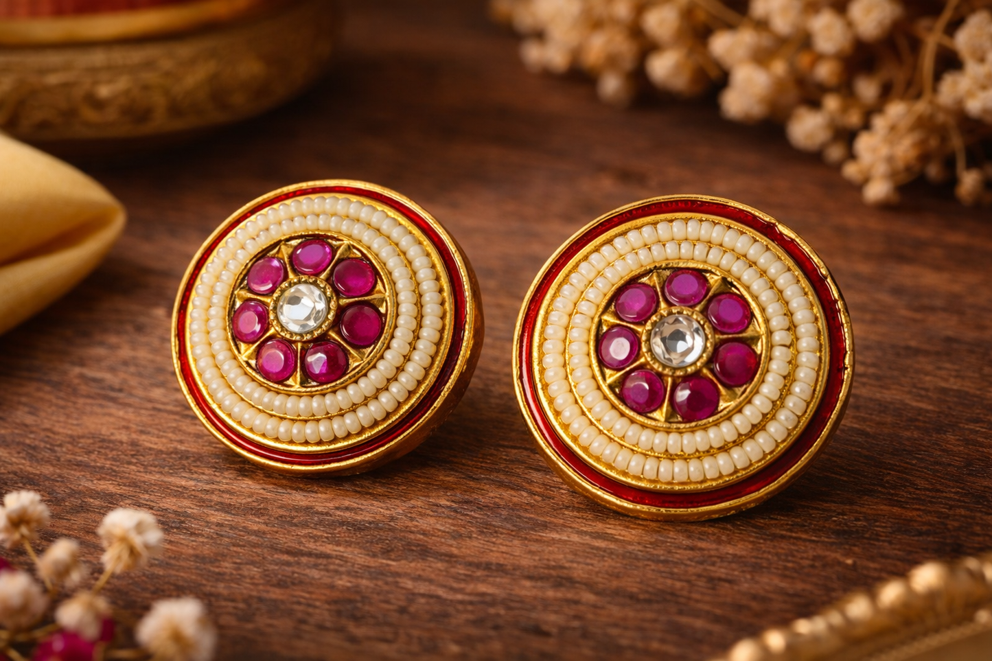 Roop Chakra Studs