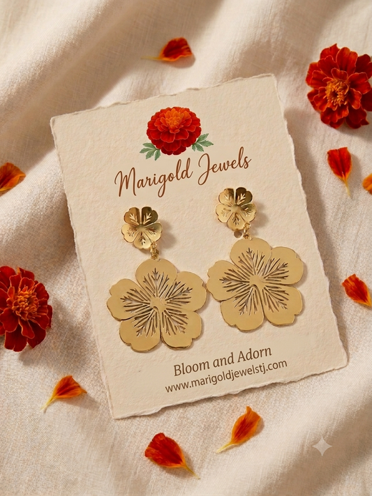 Sunlit Blossom Earrings 🌸✨