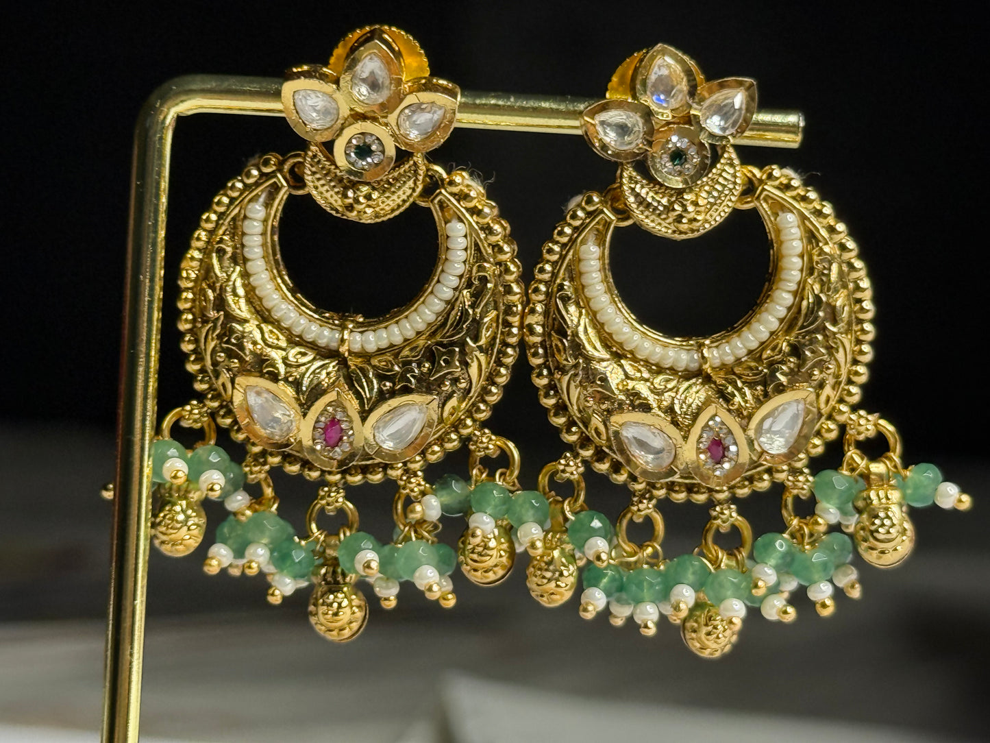 Meher Chandbali earrings