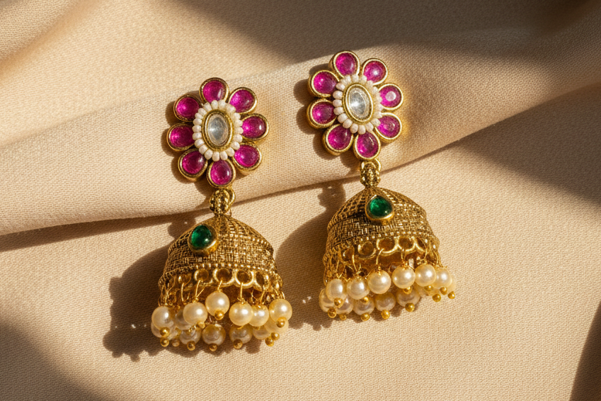 Meher jhumkis