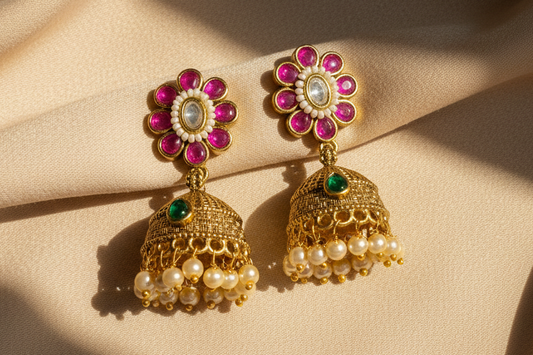 Meher jhumkis