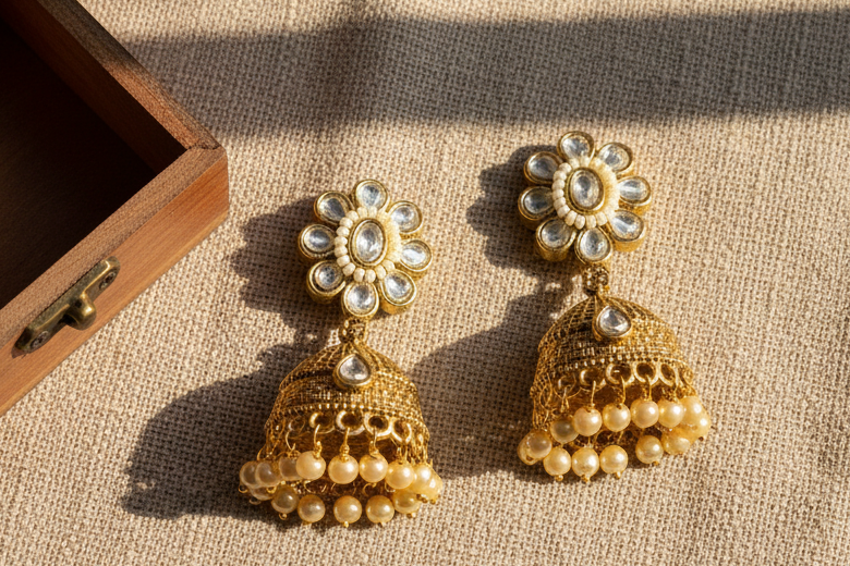 Meher jhumkis