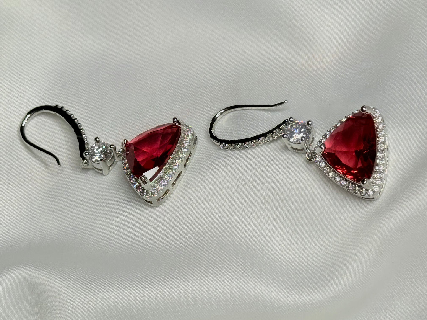 Midnight spark drop Earrings