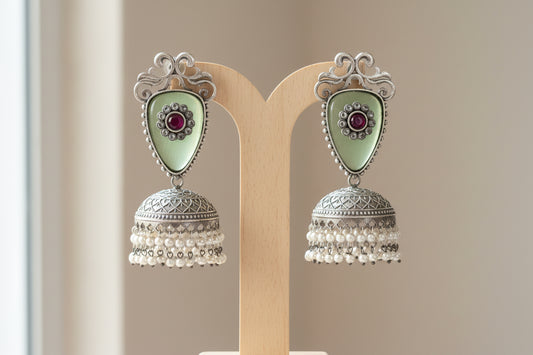 Amber Noor Jhumkas